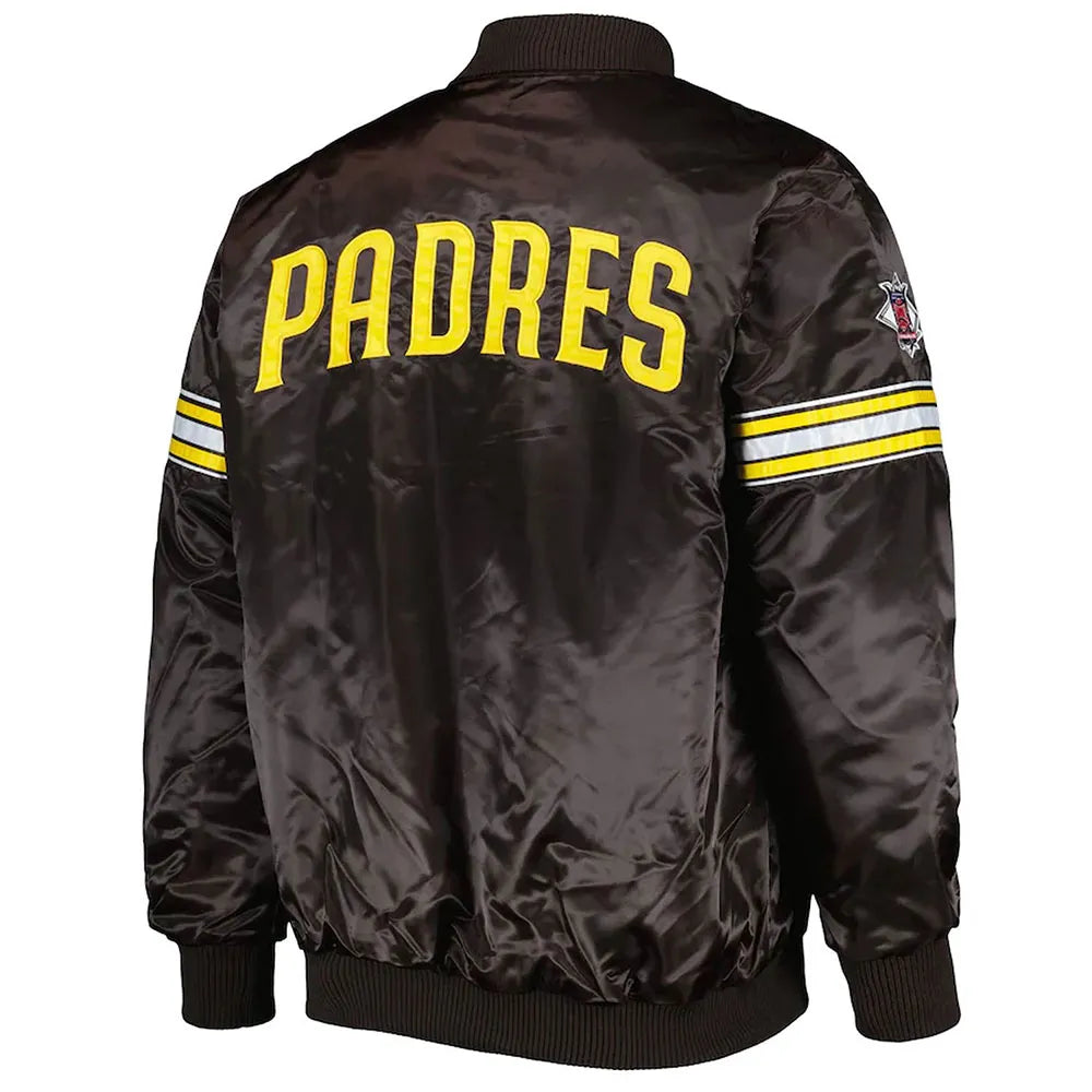 Letterman San Diego Padres Satin Varsity Full-Snap Jacket – MLB Jackets