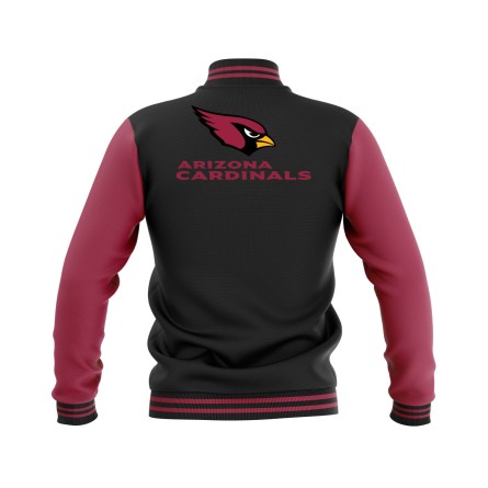 Letterman Arizona Cardinals Wool Body and Leather Sleeves Varsity Jacket - NFL Jacket