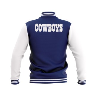 Letterman Dallas Cowboys Wool Body and Leather Sleeves Varsity Jacket - NFL Jacket