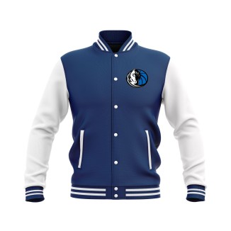 Letterman Dallas Mavericks Wool Body and Leather Sleeves Varsity Jacket - NBA Jacket