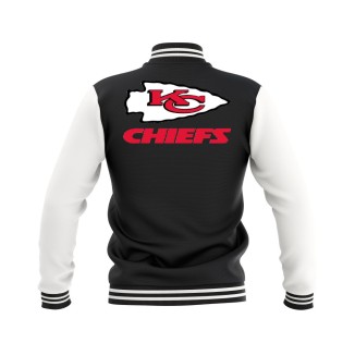 Letterman Kansas City Chiefs Wool Body and Leather Sleeves Varsity Jacket - NFL Jacket