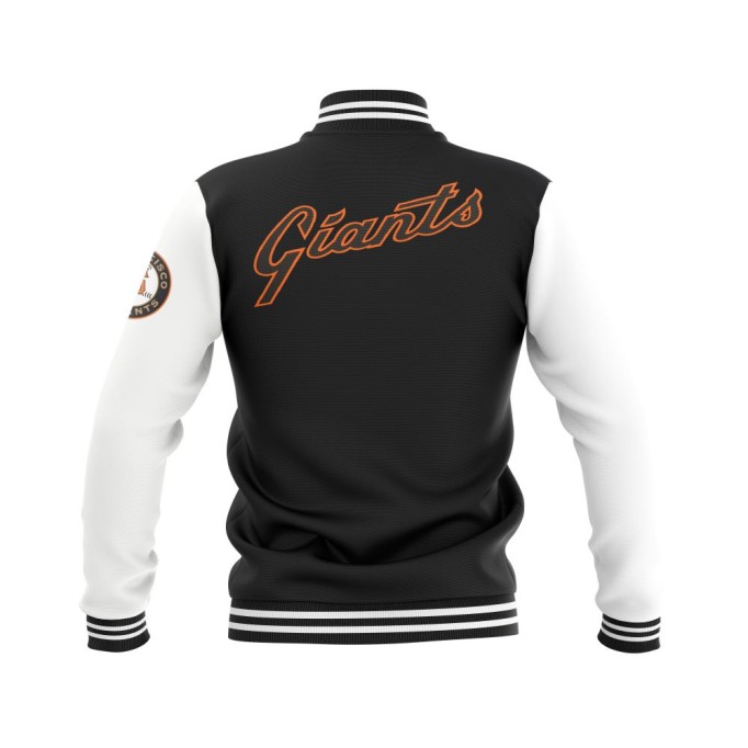 Letterman San Francisco Giants Wool Body and Leather Sleeves Varsity Jacket - MLB Jacket