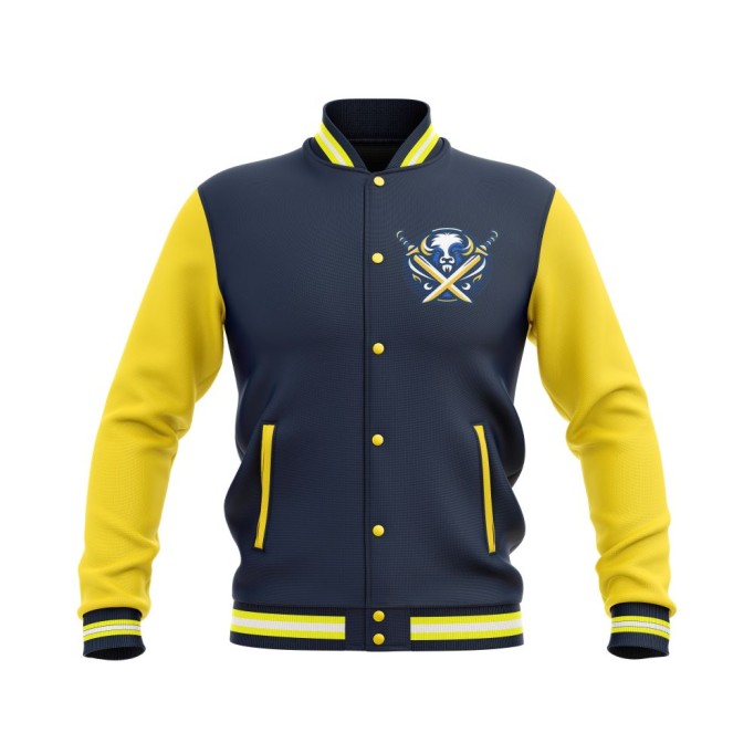 Letterman Buffalo Sabres Wool Body and Leather Sleeves Varsity Jacket - NHL Jacket