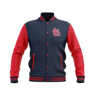 Letterman St. Louis Cardinals Wool Body and Leather Sleeves Varsity Jacket - MLB Jacket